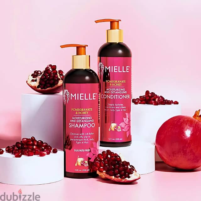 Mielle Moisturizing Shampoo for Soft, Detangled Curly Hair, 355ml 1