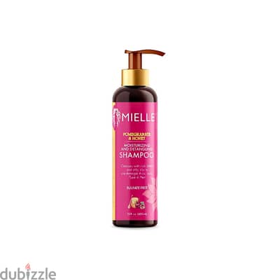 Mielle Moisturizing Shampoo for Soft, Detangled Curly Hair, 355ml