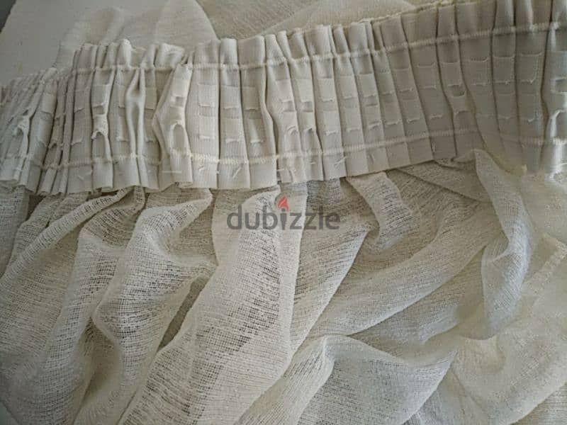 6 white curtains (Made in France) - Not Negotiable 4