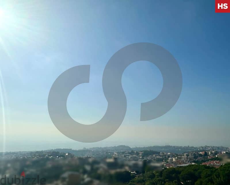 unobstructed mountain and sea view, metn, elissar/ اليسار REF#HS114818 0