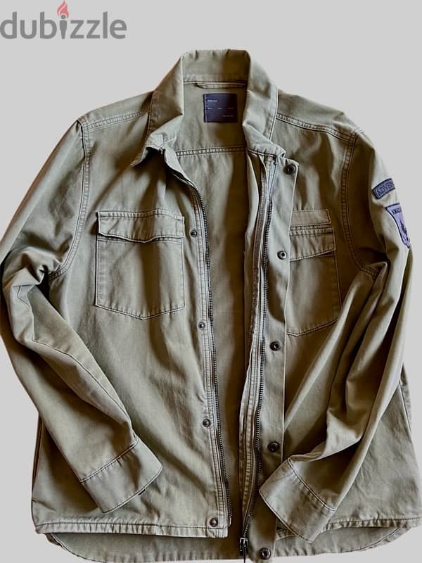 Military Jacket Zara Man 0