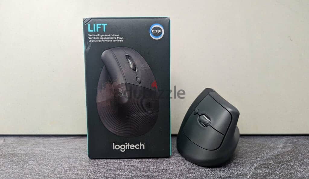 Logitech Lift Vertical Ergonomic Mouse, wireless Bluetooth 0