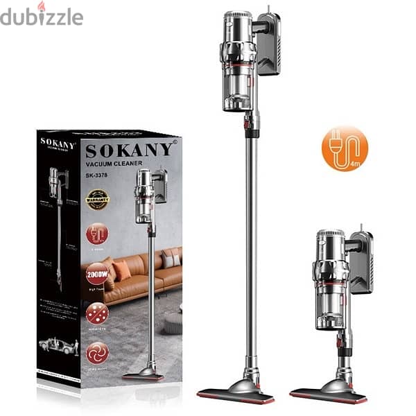 Sokany, High Quality Vacuum Cleaner 2000 Watts SK-3378 1