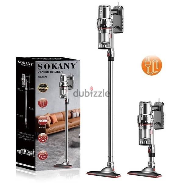 Sokany, High Quality Vacuum Cleaner 2000 Watts SK-3378 4