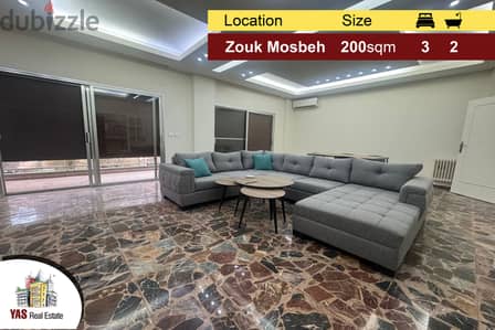 Zouk Mosbeh 200m2 | Luxury | View | Excellent Condition | Furnished |