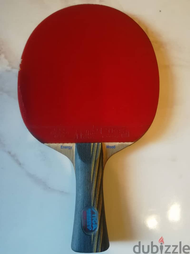 Stiga Mendo energy wood racket made in japan 0