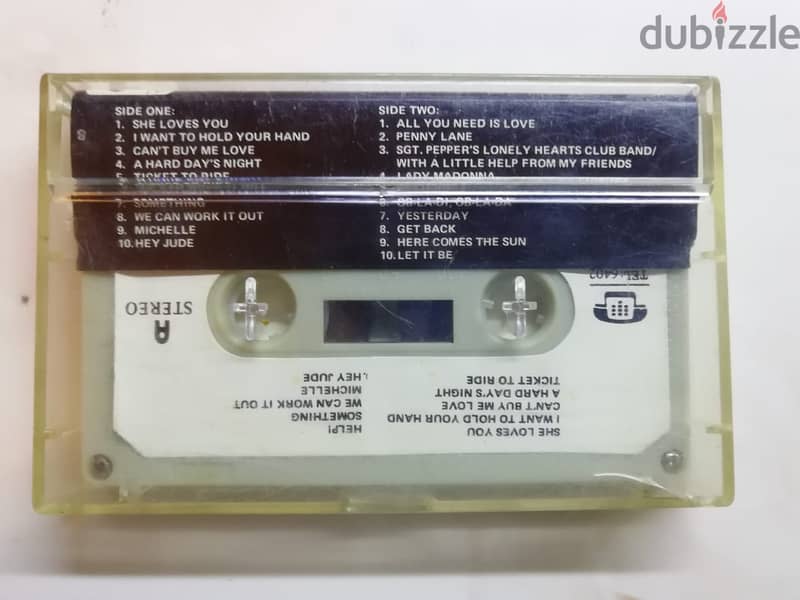 Beatles 20 Golden hits Cassette 1