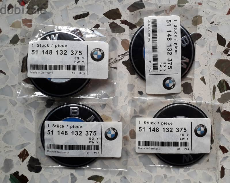 Bmw stickers logo for rims 0