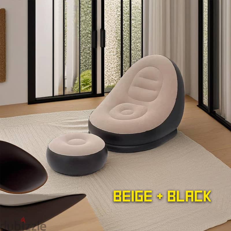 inflatable Lounge chair  صوفا/كرسي ابتنّفخ - relax - lounge 2