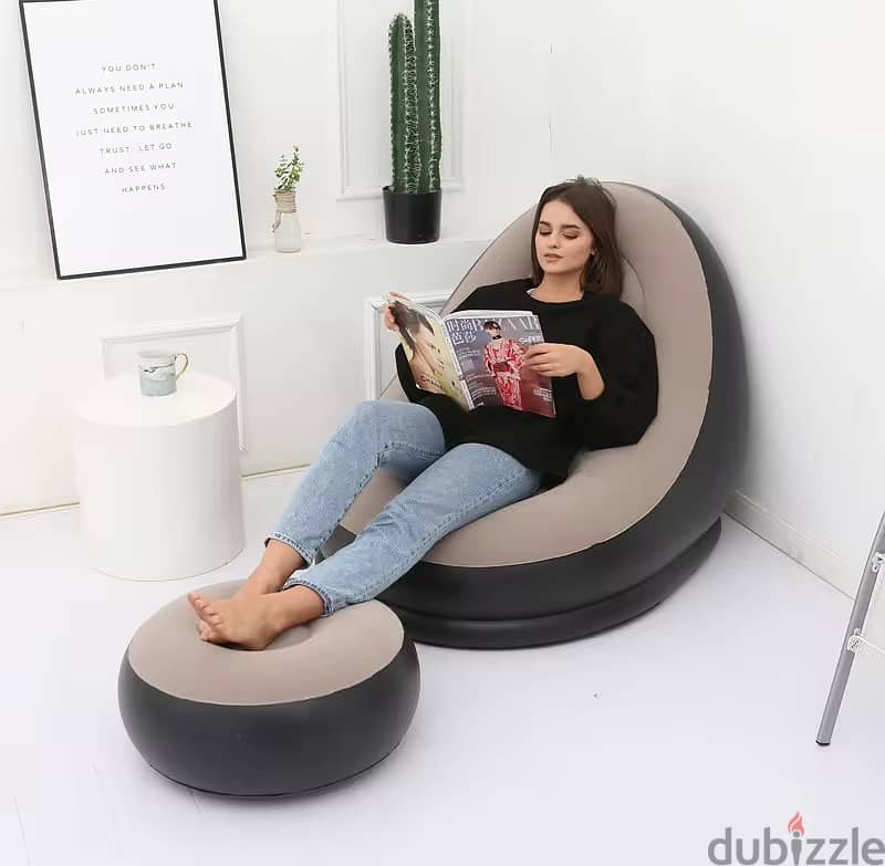 inflatable Lounge chair  صوفا/كرسي ابتنّفخ - relax - lounge 5