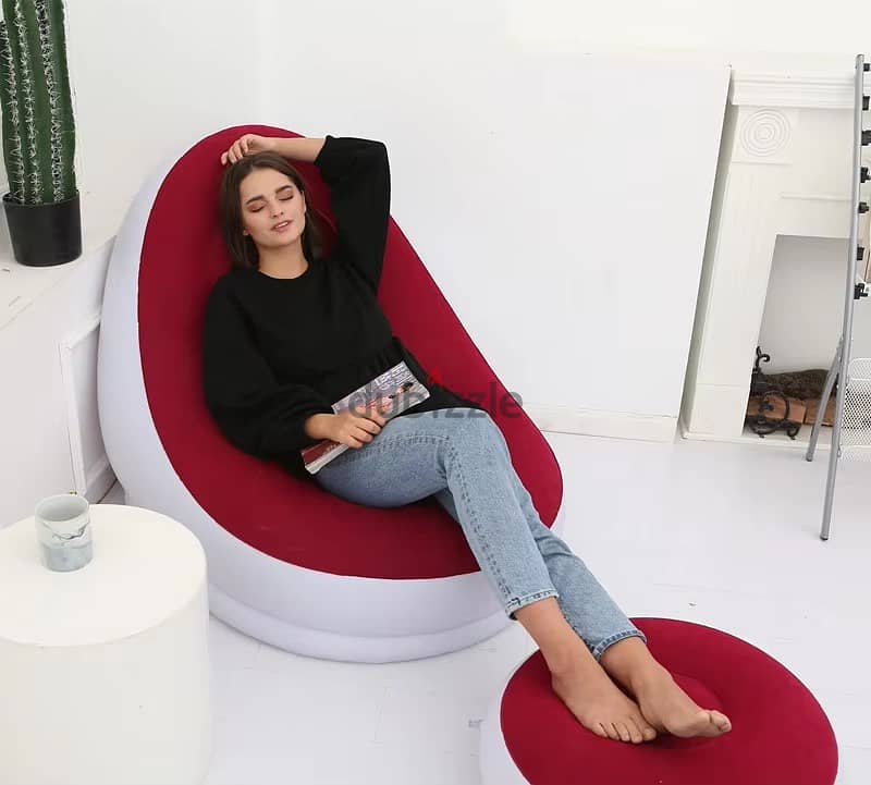 inflatable Lounge chair  صوفا/كرسي ابتنّفخ - relax - lounge 6