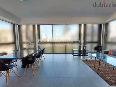 Flat for Rent | Spacious with Panoramic Sea View | Achrafieh