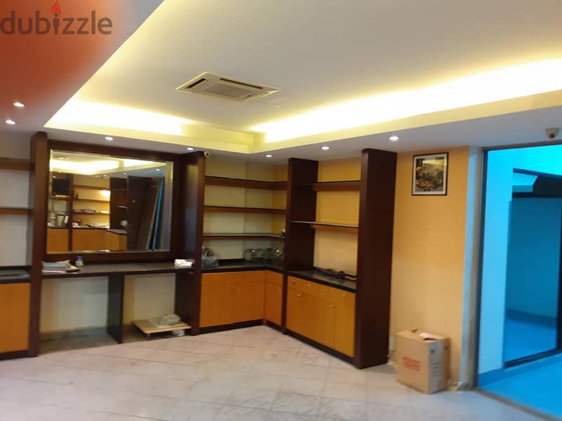 Commercial Store For Rent In Achrafieh With An Outdoor Area 0