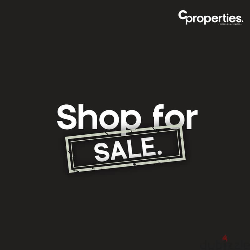 Shop For Sale in Rabieh محل للبيع في الرابيه CPCF148 0