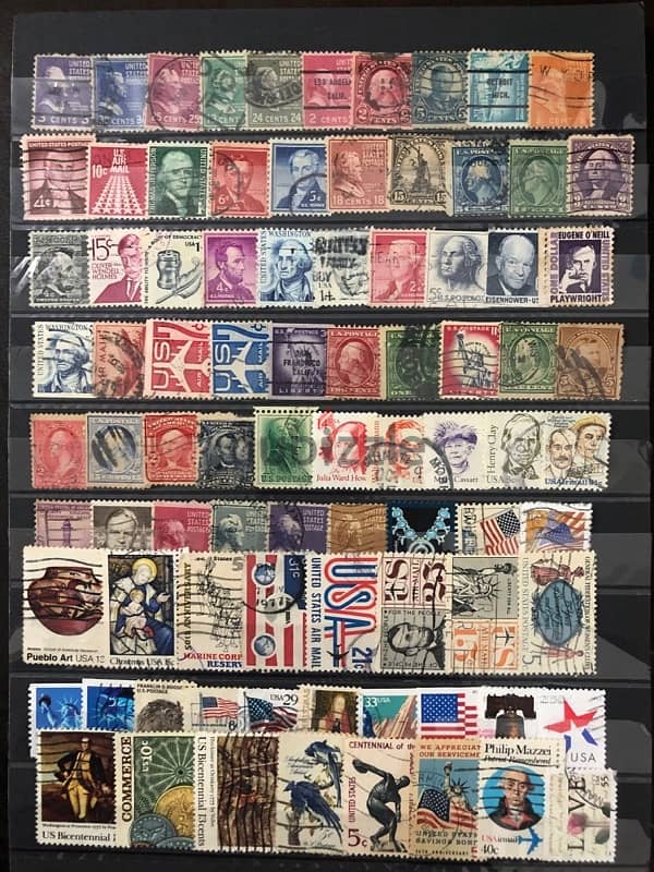 USA stamps 0