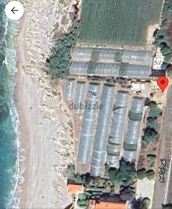 land for sale in naher ibrahim. ارض للبيع في نهر ابراهيم ٢٠٠٠$/م 1