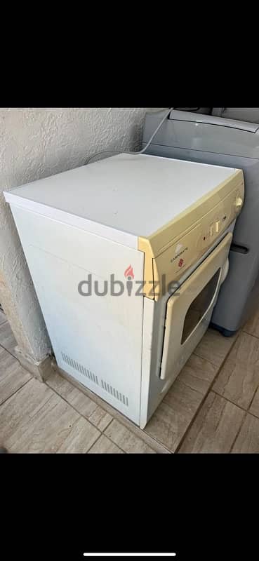 Used Campomatic 7kg front load dryer. 1