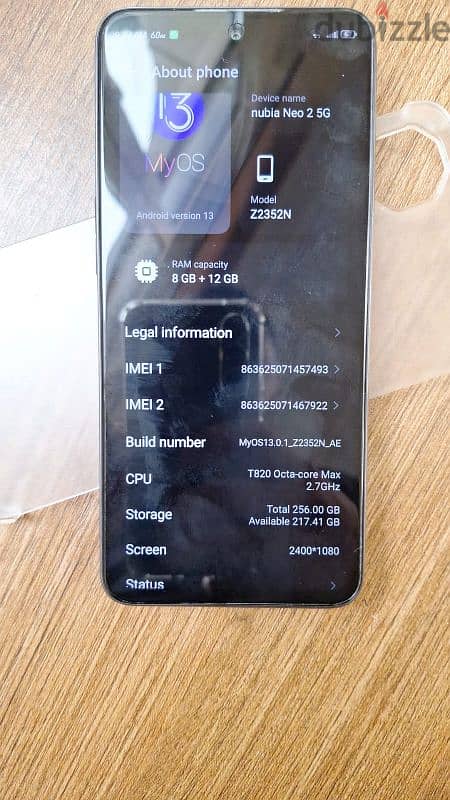 ZTE nubia neo 2 5G 2