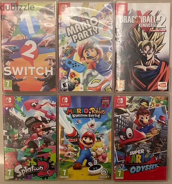 used switch games 0