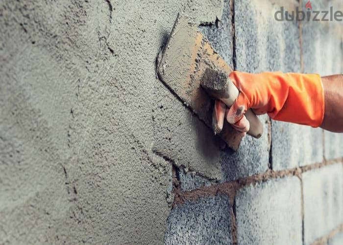 التزام اعمال ورقة -Plastering works 1