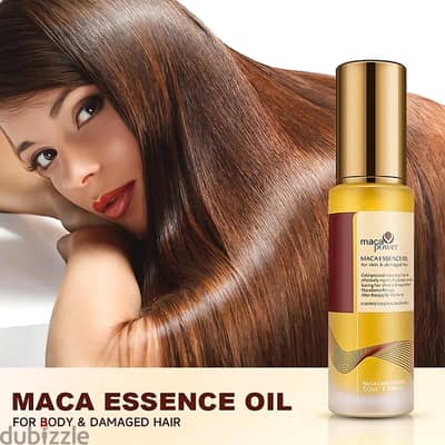 Karseell Maca Essence Oil with Argan, Vitamin E for Damaged Hair