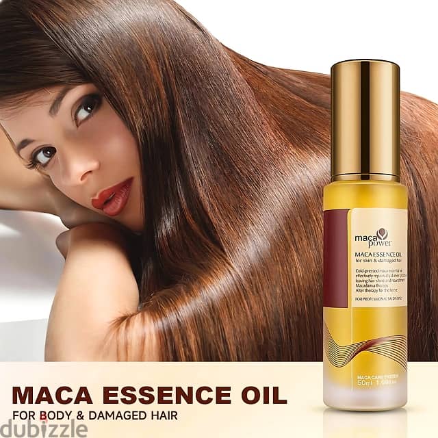 Karseell Maca Essence Oil with Argan, Vitamin E for Damaged Hair 0