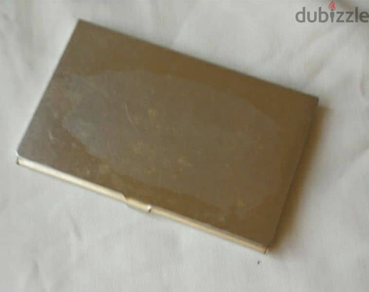 Vintage visit card holder - Not Negotiable 1