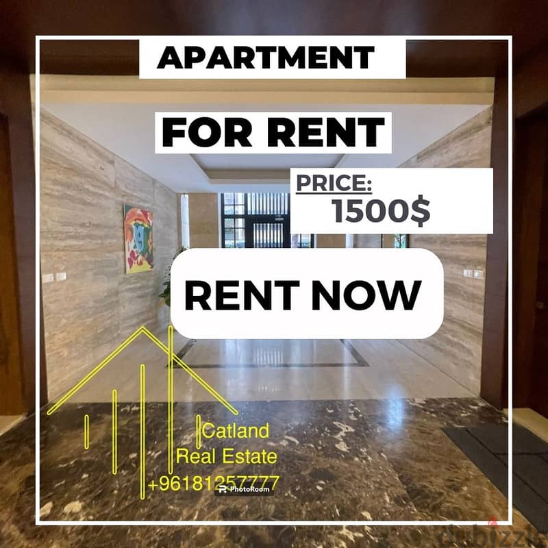 Apartment for rent in Badaro 0