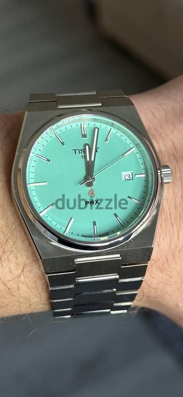 Tissot PRX Tiffany Blue 0