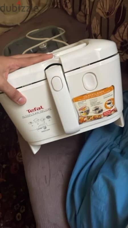 tefal oleoclean deluxe/air frier 1