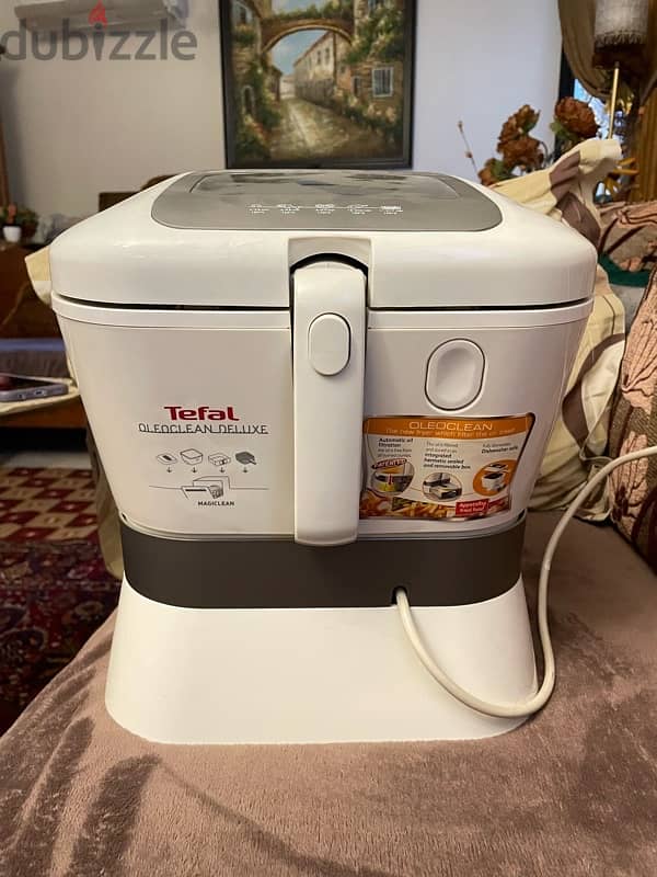 tefal oleoclean deluxe/air frier 3