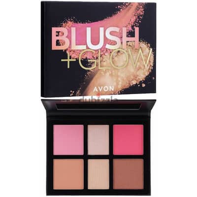 avon blush+glow palette