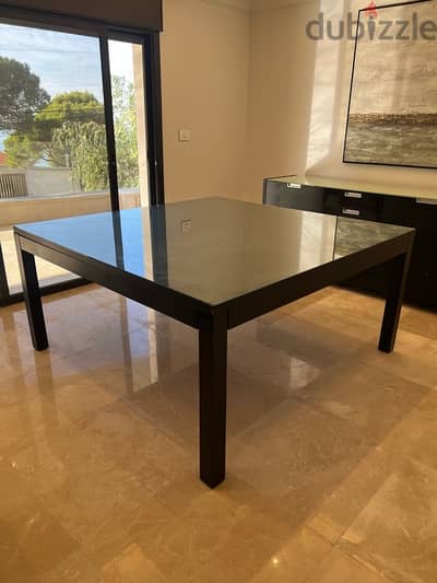 Dining table + Sideboard table