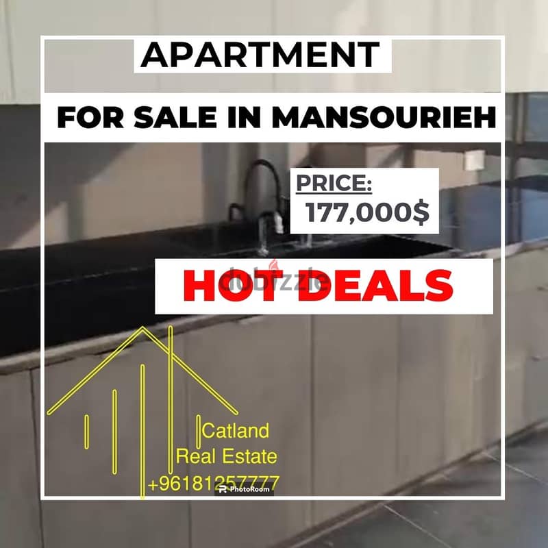 Apartment for sale in Mansourieh 0