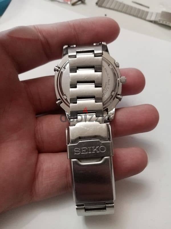 seiko quartz ( chronograph Alarm) 1