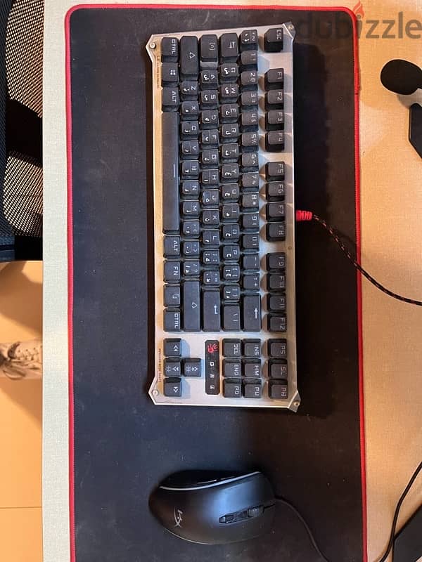 Gaming Keyboard & Hyper X mouse 2