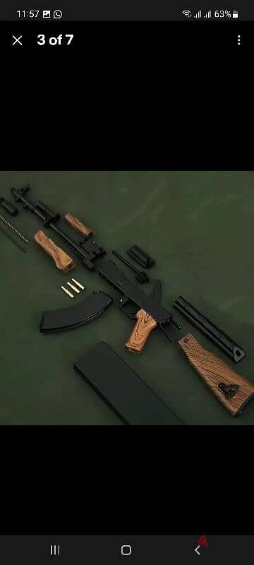 ak 47  model toy gun 2