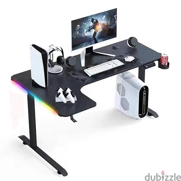 electric Adjustable height gaming desk 1