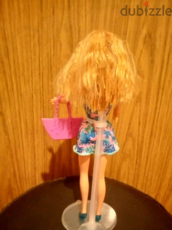 PRETTY FLOWERS Barbie Mattel 1998 as new doll+shoes+bag bend legs=22$ 2