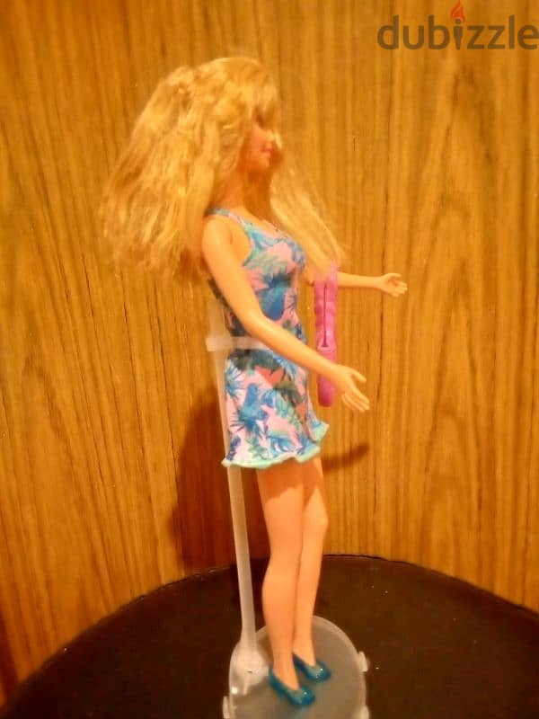 PRETTY FLOWERS Barbie Mattel 1998 as new doll+shoes+bag bend legs=22$ 4