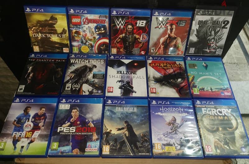 Ps4 controllers copy A + used ps4 games 4