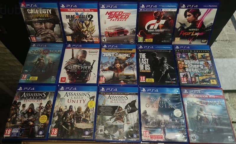 Ps4 controllers copy A + used ps4 games 5