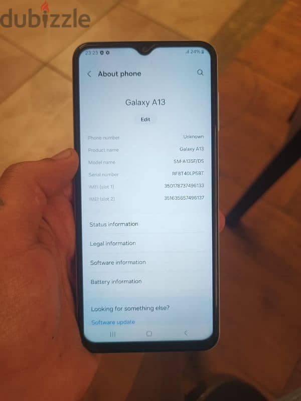 samsung a13 بيع او تبديل 3