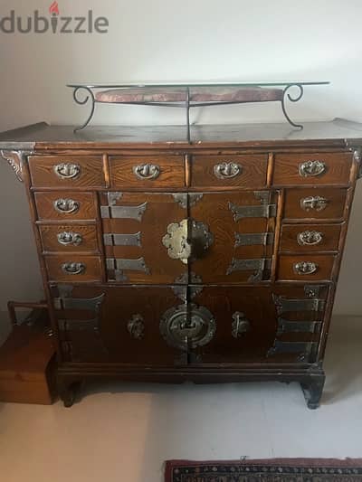 antique coréen cabinet bought from paris