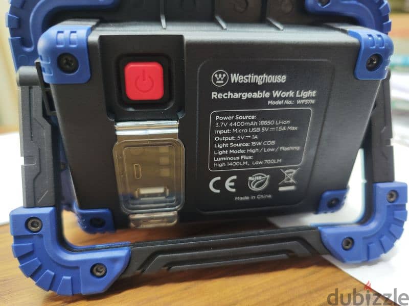 Rechargeable work light WF57N 1