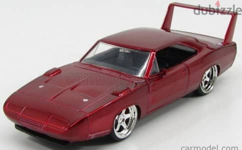 '69 Dodge Charger Daytona (Fast &Furious 6) diecast car model 1;24