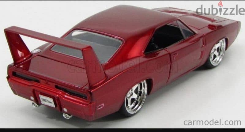 '69 Dodge Charger Daytona (Fast &Furious 6) diecast car model 1;24 2