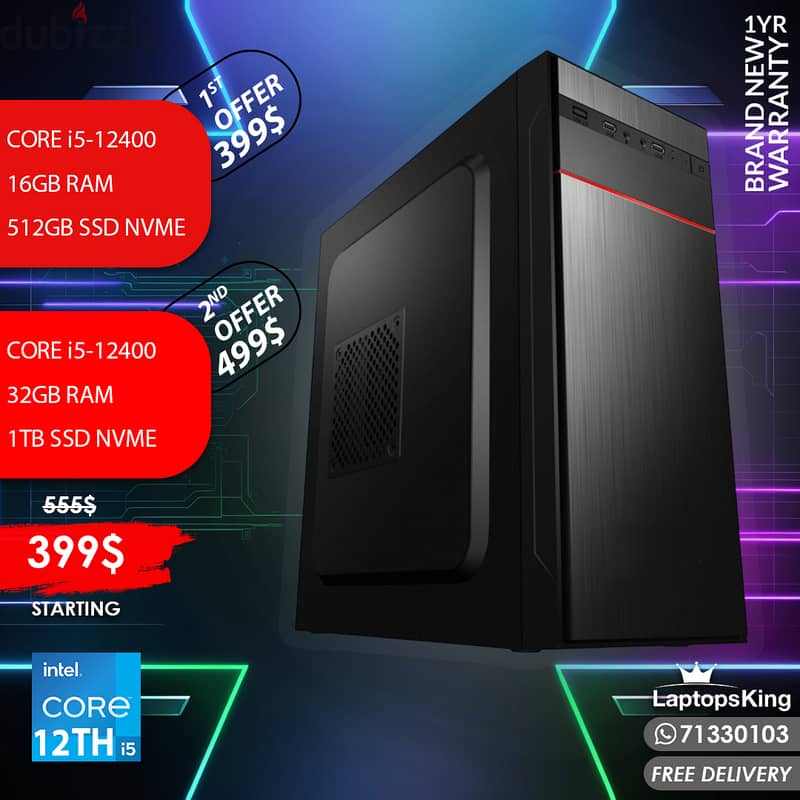 DESKTOPS i5 GEN 12TH OFFERS 0