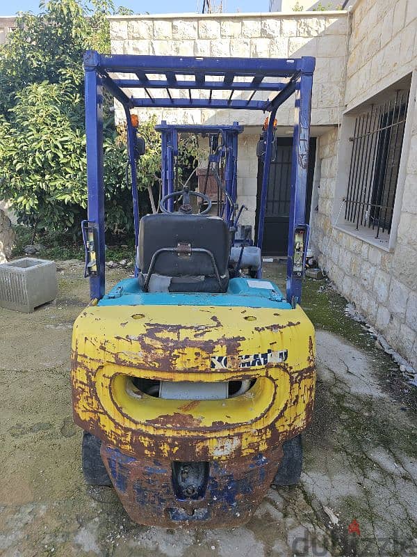 Forklift komatsu 1500kg 0