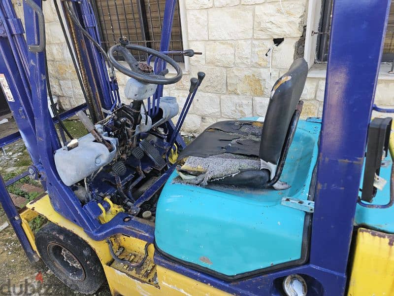 Forklift komatsu 1500kg 3